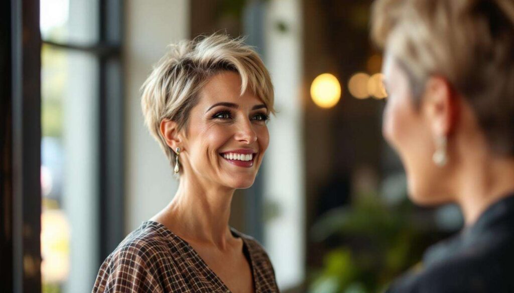 Kurzhaarschnitt ab 40: Die wichtigste Regel laut Friseuren