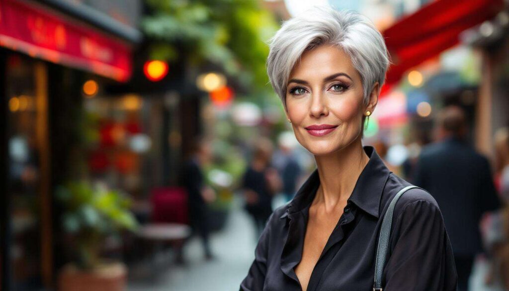 Graues Haar kurz tragen: 5 stilvolle Frisuren für Frauen ab 50