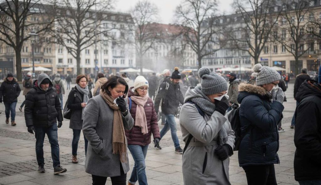 Grippewelle März 2026: RKI warnt vor steigenden Fallzahlen
