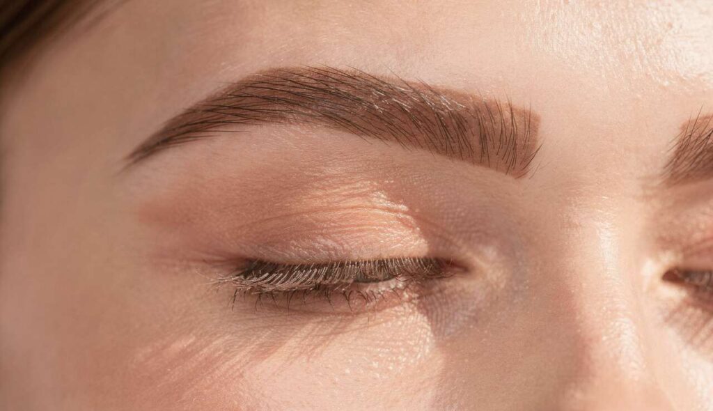 Augenbrauen in 2 Schritten perfekt formen: Die Methode der Profi-Visagisten