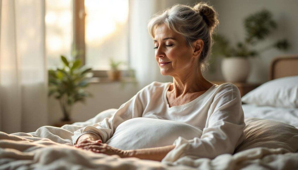 Bett-Übungen ab 60: 4 sanfte Bewegungen, die den Core stärken — direkt nach dem Aufwachen