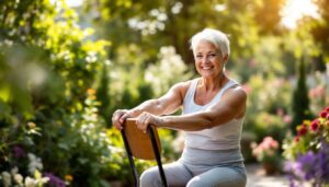 6 Minuten auf dem Stuhl: Dieses Workout stärkt die Hüfte besser als Kniebeugen ab 60