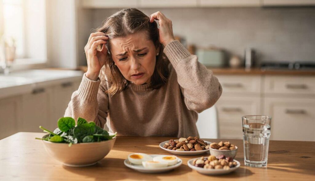 Studie zeigt: Dieser Nährstoffmangel beschleunigt Haarausfall bei Frauen über 40